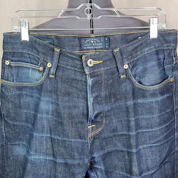 LUCKY BRAND AUTHENTIC SKINNY Jeans 31/30 - Picture 2 of 8